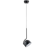 Светильник подвесной LED Arlo 6502/10L Lumion чёрный 1 лампа, основание чёрное в стиле минимализм 
